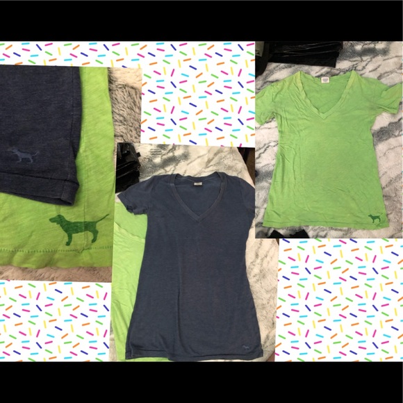 PINK 💕& EXPRESS 🥰TEEEEE BUNDLE - Picture 2 of 8